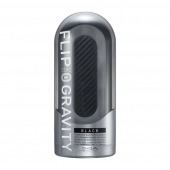 Черный мастурбатор Flip Zero Gravity - Tenga - в Челябинске купить с доставкой