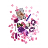 Эротический набор FANTASTIC PURPLE SEX TOY KIT - Toy Joy - купить с доставкой в Челябинске