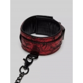 Красно-черные оковы Reversible Faux Leather Ankle Cuffs - Fifty Shades of Grey - купить с доставкой в Челябинске