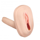 Мастурбатор-вагина с вибрацией и выносным пультом управления REALSTUFF SMOOTH   BALD - Dream Toys - в Челябинске купить с доставкой