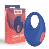 Синее эрекционное кольцо RRRING Casual Date Cock Ring - FeelzToys - в Челябинске купить с доставкой