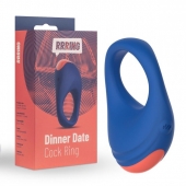 Синее эрекционное кольцо RRRING Dinner Date Cock Ring - FeelzToys - в Челябинске купить с доставкой