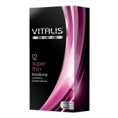 Ультратонкие презервативы VITALIS PREMIUM super thin - 12 шт. - Vitalis - купить с доставкой в Челябинске