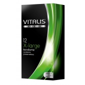 Презервативы увеличенного размера VITALIS PREMIUM x-large - 12 шт. - Vitalis - купить с доставкой в Челябинске