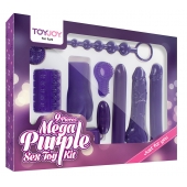 Эротический набор Toy Joy Mega Purple - Toy Joy - купить с доставкой в Челябинске