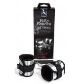 Серо-черные наручники Totally His - Fifty Shades of Grey - купить с доставкой в Челябинске