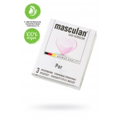 Супертонкие презервативы Masculan Pur - 3 шт. - Masculan - купить с доставкой в Челябинске
