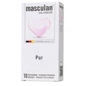 Супертонкие презервативы Masculan Pur - 10 шт. - Masculan - купить с доставкой в Челябинске