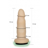 Телесная насадка Harness - 13,3 см. - LOVETOY (А-Полимер) - купить с доставкой в Челябинске
