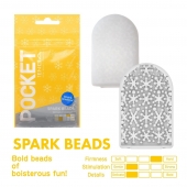 Карманный мастурбатор Spark Beads - Tenga - в Челябинске купить с доставкой
