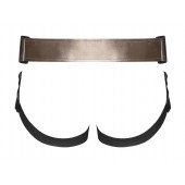 Бронзовый пояс для насадок Curious Harness - Strap-on-me - купить с доставкой в Челябинске