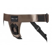 Бронзовый пояс для насадок Curious Harness - Strap-on-me - купить с доставкой в Челябинске