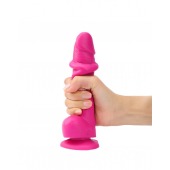 Розовый фаллоимитатор Strap-On-Me Sliding Skin Realistic Dildo size S - Strap-on-me