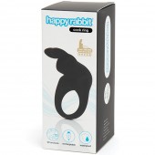 Черное эрекционное виброкольцо Happy Rabbit Rechargeable Rabbit Cock Ring - Happy Rabbit - в Челябинске купить с доставкой