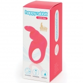 Розовое эрекционное виброкольцо Happy Rabbit Rechargeable Rabbit Cock Ring - Happy Rabbit - в Челябинске купить с доставкой