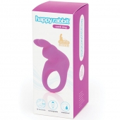 Фиолетовое эрекционное виброкольцо Happy Rabbit Rechargeable Rabbit Cock Ring - Happy Rabbit - в Челябинске купить с доставкой
