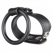 Двойное кольцо выносливости на пенис DUAL STAMINA RING - BlueLine - в Челябинске купить с доставкой