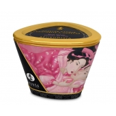 Массажная свеча Rose Petals с ароматом розы - 170 мл. - Shunga - купить с доставкой в Челябинске