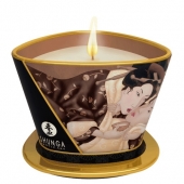 Массажная свеча Intoxicatin Chocolate с ароматом шоколада - 170 мл. - Shunga - купить с доставкой в Челябинске