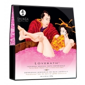 Соль для ванны Lovebath Dragon Fruit, превращающая воду в гель - 650 гр. - Shunga - купить с доставкой в Челябинске