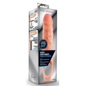 Телесная насадка на пенис 9 Inch Cock Sheath Extender - 22,2 см. - Blush Novelties - в Челябинске купить с доставкой