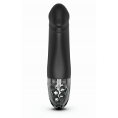 Черный вибратор с электростимуляцией Real Deal Neal - 16,5 см. - MyStim - купить с доставкой в Челябинске