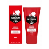 Пролонгирующий лубрикант Numbing CBD from Amsterdam - 50 мл. - Shots Media BV - купить с доставкой в Челябинске