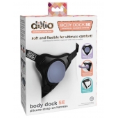 Черные трусики для страпона Body Dock SE на регулируемых ремнях - Pipedream - купить с доставкой в Челябинске
