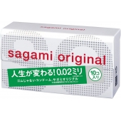 Ультратонкие презервативы Sagami Original 0.02 - 10 шт. - Sagami - купить с доставкой в Челябинске