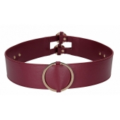 Бордовый ремень Halo Waist Belt - размер L-XL - Shots Media BV - купить с доставкой в Челябинске