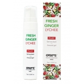 Возбуждающий гель Fresh Ginger Lychee Arousal Gel - 15 мл. - Exsens - купить с доставкой в Челябинске