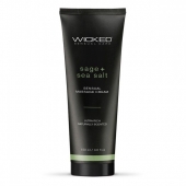 Массажный легкий крем WICKED Sage plus Sea Salt - 120 мл. - Wicked - купить с доставкой в Челябинске