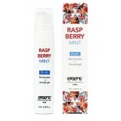 Возбуждающий гель Raspberry Mint с ароматом малины и мяты - 15 мл. - Exsens - купить с доставкой в Челябинске