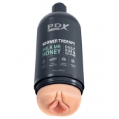 Телесный мастурбатор-вагина Shower Therapy Milk Me Honey - Pipedream - в Челябинске купить с доставкой