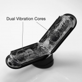 Черный мастурбатор Tenga Flip Zero Gravity с вибрацией - Tenga - в Челябинске купить с доставкой