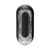 Черный мастурбатор Tenga Flip Zero Gravity с вибрацией - Tenga - в Челябинске купить с доставкой