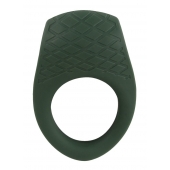 Зеленое эрекционное виброкольцо Luxurious Vibro Cock Ring - Orion - в Челябинске купить с доставкой