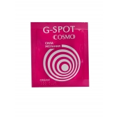 Стимулирующий интимный крем для женщин Cosmo G-spot - 2 гр. - Биоритм - купить с доставкой в Челябинске