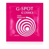 Стимулирующий интимный крем для женщин Cosmo G-spot - 2 гр. - Биоритм - купить с доставкой в Челябинске
