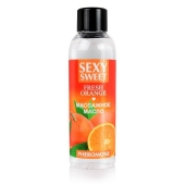 Массажное масло Sexy Sweet Fresh Orange с ароматом апельсина и феромонами - 75 мл. - Биоритм - купить с доставкой в Челябинске