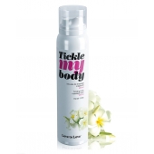 Массажная хрустящая пенка Tickle My Body Monoi с ароматом моной - 150 мл. - Love to Love - купить с доставкой в Челябинске