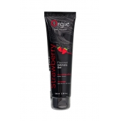 Интимный гель на водной основе Lube Tube Strawberry с клубничным вкусом - 100 мл. - ORGIE - купить с доставкой в Челябинске