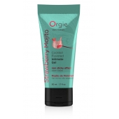 Съедобный интимный гель Orgie Lube Tube Cocktail Strawberry Mojito - 50 мл. - ORGIE - купить с доставкой в Челябинске