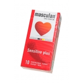 Презервативы Masculan Sensitive plus - 10 шт. - Masculan - купить с доставкой в Челябинске