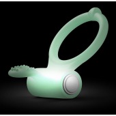 Светящееся в темноте эрекционное виброкольцо Power Clit - Dorcel - в Челябинске купить с доставкой