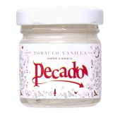 Массажная свеча Tobacco Vanilla - 35 мл. - Pecado - купить с доставкой в Челябинске