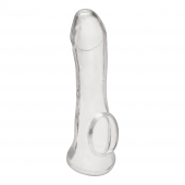 Прозрачная насадка на пенис Transparent Penis Enhancing Sleeve Extension - 15,9 см. - BlueLine - в Челябинске купить с доставкой