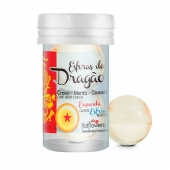 Интимный гель Esferas do Dragao Hot Ball с охлаждающе-разогревающим эффектом (2 шарика по 3 гр.) - HotFlowers - купить с доставкой в Челябинске