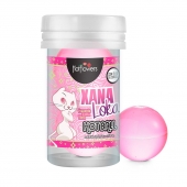 Лубрикант на силиконовой основе с эффектом вибрации Xana Loka Hot Ball (2 шарика по 3 гр.) - HotFlowers - купить с доставкой в Челябинске