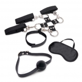 Набор для фиксации из 7 предметов Hogtie   Ball Gag Kit - Lux Fetish - купить с доставкой в Челябинске